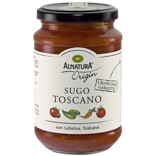 Origin Bio Tomatensauce Sugo Toscano 325ML 1 Origin Bio Tomatensauce Sugo Toscano 325ML