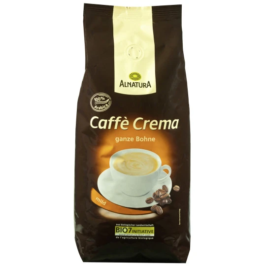 Bio Caffè Crema Ganze Bohne 1KG 1 Bio Caffè Crema Ganze Bohne 1KG
