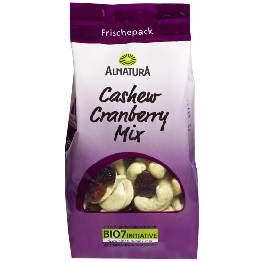 Bio Cashew Cranberry Mix 150G 1 Bio Cashew Cranberry Mix 150G