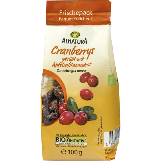 Bio Cranberrys 100G 1 Bio Cranberrys 100G