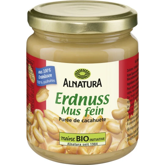 Bio Erdnussmus Fein 250G 1 Bio Erdnussmus Fein 250G