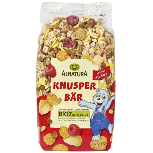 Bio Knusper Bär 375G 1 Bio Knusper Bär 375G