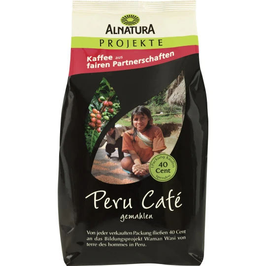 Bio Peru Café Gemahlen 500G 1 Bio Peru Café Gemahlen 500G