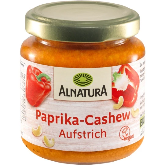 Bio Paprika-Cashew Aufstrich 125G 1 Bio Paprika-Cashew Aufstrich 125G