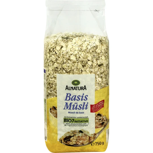 Bio Basis Müsli 750G 1 Bio Basis Müsli 750G