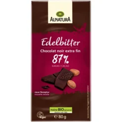 Bio Edelbitter Schokolade 80G